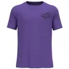 Image de Odlo Essential Print Maillot de Course Hommes Violet - afterparty M