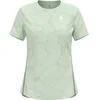 Image de Odlo Zeroweight Engineered Chill-Tec Maillot de Course Femmes Sauge - Ambrosia Melange S