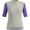 Image de Odlo Femme Essential Heritage Print Maillot vélo, Agate Gray, M