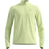 Image de Odlo Essential Thermal Midlayer 1/2 Zip Maillot de Course Hommes Jaune Lemon - Shadow Lime S