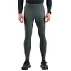 Image de Odlo Hommes Zeroweight Warm Reflective Tight Vêtements De Course Collant De Course Urban Chic - Vert Olive M