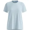 Image de Odlo Zeroweight Chill-Tec Maillot de Course Femmes Bleu Clair - Baby Blue XS