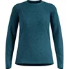 Image de Odlo Femme Essential Seamless T-Shirt Long, Reflecting Pond Melange, XS