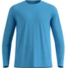 Image de Odlo Homme Zeroweight Chill-Tec T-Shirt Long, Azure Blue, XXL