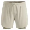 Image de Odlo Zeroweight 5In 2In1 Short de Running Hommes Gris - Agate Gray - Vetiver XXL