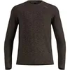Image de Odlo Homme Essential Seamless T-Shirt Long, Brown Granite Melange, XXL