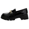 Image de Scarpe donna mocassino Guess Almosty chunky loafers nero D25GU03 FLTALMELE14 40