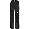 Image de Mammut Stoney Pantalon Thermique pour Femme Noir Taille 38 EU