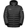 Image de Mammut Waymarker IN Hooded Jacket Men | Veste d'hiver imperméable pour homme, veste matelassée légère, doudoune d'extérieur, chaude, doublée avec capuche, noir, taille XXL
