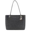 Image de GUESS Betula Noel Tote, Hand Bag Women, Noir, Taille Unique
