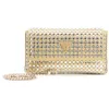 Image de GUESS ZALINA Flap Clutch, Hand Bag Women, Or, Taille Unique