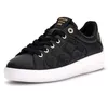 Image de Guess FLJRONFAL12 Ronii 4G Peony Logo S Baskets pour femme, noir/marron, 36 EU