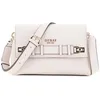 Image de GUESS sac à épaule bandoulière Gregoria Crossbody Flap Bag Stone écru