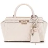 Image de GUESS sac à main sac à épaule Idra Satchel Stone écru