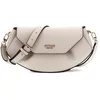 Image de GUESS sac à épaule bandoulière Amorette Flap Crossbody Light Taupe écru
