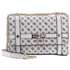 Image de GUESS Emilee Mini Convertible Crossbody Flap Stone Logo