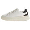 Image de Guess pour homme. FMPVIBLEA12 Formateurs elba logo 4g blanc (41), Plat, Lacets, Casuel