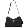Image de GUESS CRESIDIA Top Zip Shoulder Bag, Hand Women, Noir, Taille Unique