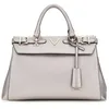 Image de GUESS Eco Ali Luxury Satchel Pewter
