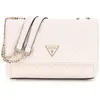 Image de GUESS Eco Carly Convertible Xbody Flap Bag Stone