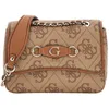Image de GUESS Izzy Convertible Xbody Flap Bag Latte Logo
