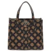 Image de GUESS Silvana 2 Compartment Mini Tote XS Mocha Logo