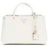 Image de GUESS Aldina Girlfriend Satchel Cream White