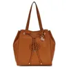 Image de GUESS Calebra Drawstring Tote Cognac