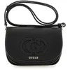 Image de GUESS Calebra Mini Convertible Xbody Flap Bag Black