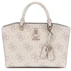 Image de GUESS Queensland Luxury Satchel Dove Logo