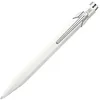 Image de Caran d'Ache Stylo à bille 849 Classic Line - Blanc laqué - Épaisseur de trait : M - Couleur de l'encre : bleu - Longueur : 13 cm - 0846.001