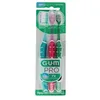 Image de GUM Brosse à dents souple PRO - lot de 3 brosses à dents