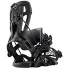 Image de Fixations de Snowboard Nidecker Flow Fuse Hybrid Système à Double entrée avec Sangle Hybride et Base en Nylon rempli de Verre - M - Black