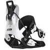 Image de Fixations de Snowboard Nidecker Flow Micron Stormtrooper Système d’encastrement Rapide adapté aux Enfants avec Flex Souple - S - Noir 2025