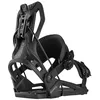 Image de Fixations de Snowboard Nidecker Flow Nexus Flex All-Mountain Confortable avec Plaque de Base en Nylon rempli de Verre - S - Black