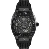 Image de Philipp Plein $KELETON Montre analogique Automatique pour Homme, Noir/Noir - Pwbaa0221, Bracelet