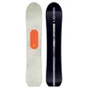 Image de Nidecker Odyssey Snowboard directionnel All Mountain pour homme Blanc 157 | Freeride, Powder, Flex 6/10, Rocker/Camber, Pop Carbon, Insert TPU, Base frittée, Intermédiaire