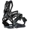 Image de Fixations de Snowboard Nidecker Flow Fenix - Fixation All-Mountain Mid-Flex avec Base Asym UniBack et EVA - S - Black