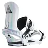 Image de Fixations de Snowboard Nidecker Kaon-Plus - Bio-Strap renforcée, Plaque de Base N-Flex et Confort ExoFrame - M - Blanc 2026