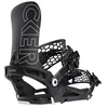 Image de Fixations de Snowboard Nidecker Kaon - All-Mountain Control avec Asym Hadron-Hiback et Plaque de Base Axis N1 - XL - Noir