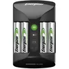 Image de Energizer Recharge Pro - Piles Rechargeables avec Chargeur - Charge complète en 4 Heure ou Moins - Compatible NiMH AA et AAA - 4 Pile AA 2000 mAh incluses
