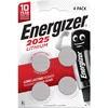 Image de Energizer Lithium - CR 2025 Pile Bouton (Lot de 4) - Piles 3V - pour clés électroniques, et Montres de Sport - Emballage sécurisé - Conservation 10 Ans