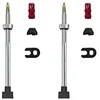 Image de Valve tubeless Caffélatex 100mm (x2) - argent