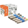 Image de Peach Multipack Plus Compatible avec OKI 44469803, 44469704, 44469705, 44469706