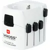 Image de SKROSS - Adaptateur de Voyage Universel - Prises France vers Royaume-Unis (UK) / Etats-Unis (USA) / Australie / Chine / Suisse / Italie / Brésil