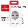 Image de Adaptateur de voyage SKROSS prise EUROPE + 2 USB