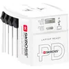 Image de Adaptateur de voyage Skross 150 Pays avec sortie USB et Sortie Type C 45 W Blanc en occasion ou reconditionné