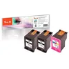 Image de Peach Pack Plus d'économie d'Imprimé Têtes compatible avec HP n ° 302, f6u66 A   f6u65 A