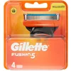 Image de Gillette Lames de Rasoir Gillette Fusion, 4 Pièces