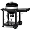 Image de Barbecue à charbon Napoleon Kettle Pro 57 cm sur chariot + Rôtissoire + Lot de 2 paniers à charbon
